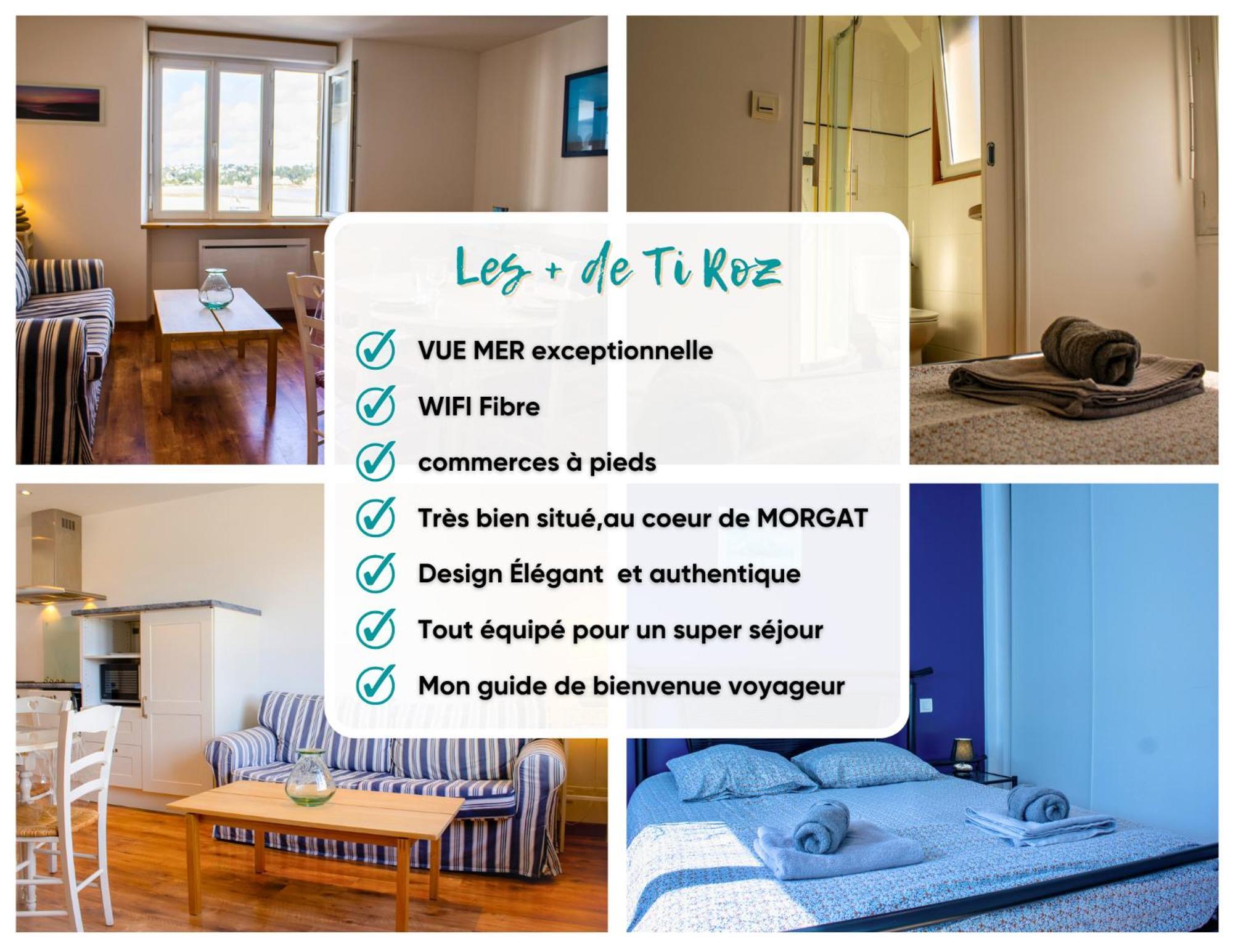 Apartamento Ti Roz Crozon Exterior foto